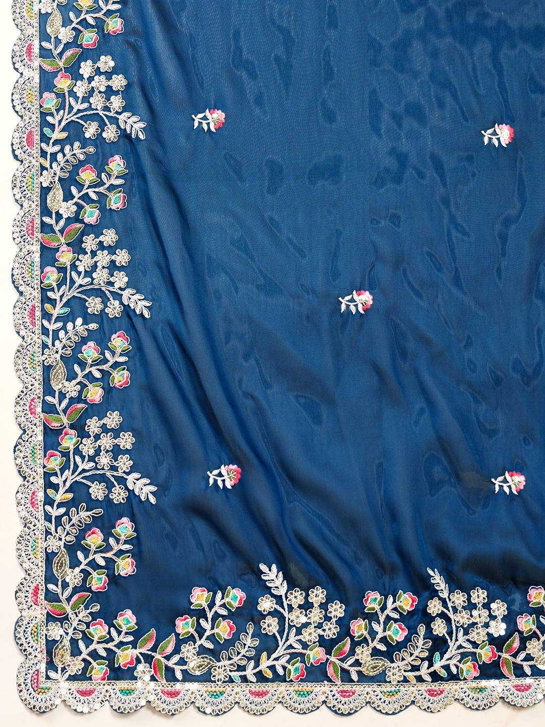 Rangoli Silk Embroidered Sarees